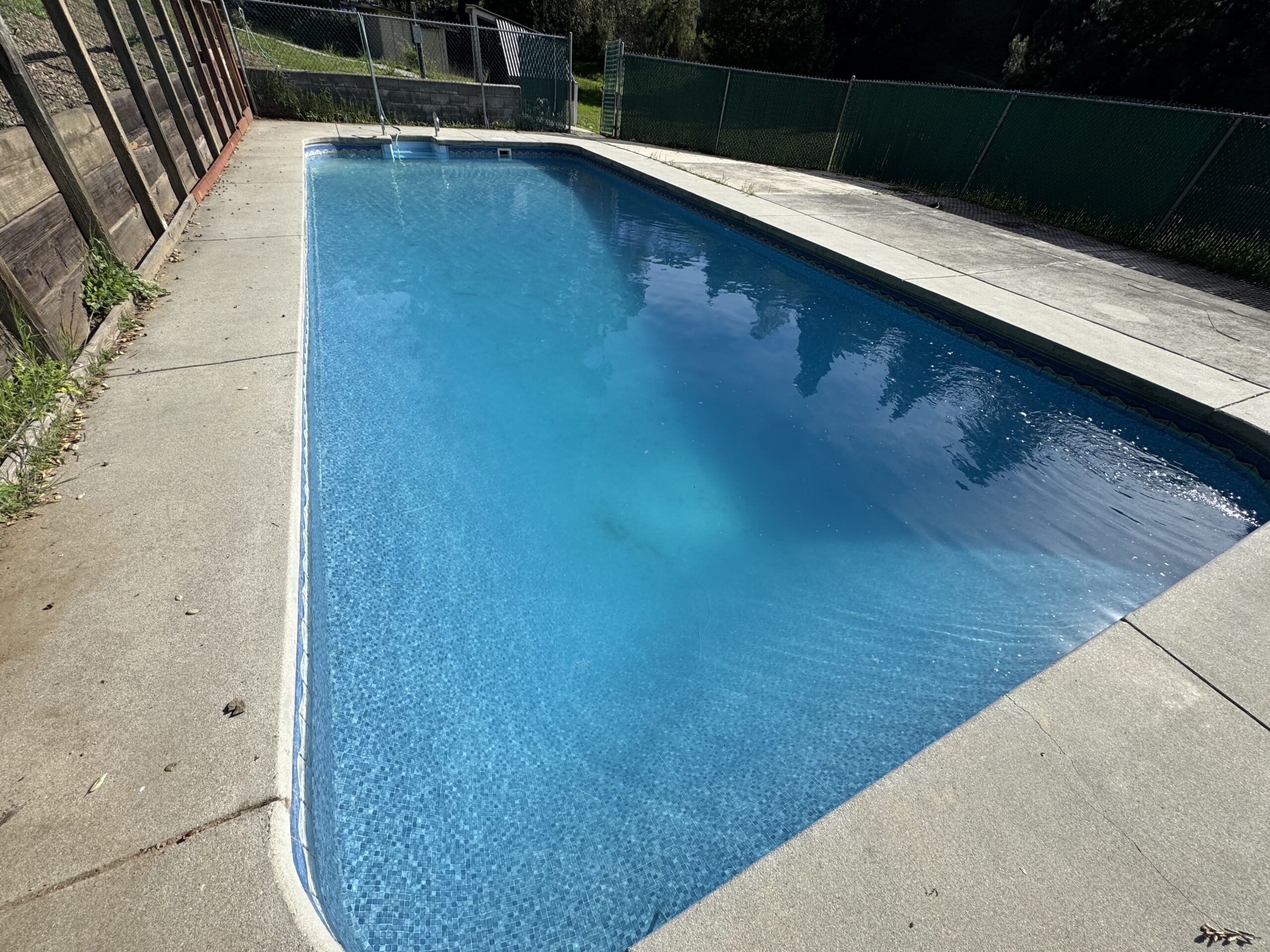 Pool drain and start-up service in Corona, CA by Reign Pool Services