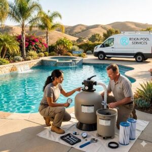 Pool Filter Repair - Reign Pool Services - Reign Pool Services Pool Repairs and pool filter repair service in Corona CA
