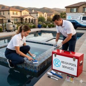 Pool Tile Cleaning - Reign Pool Services - Reign Pool Services Expert Pool Cleaning Service in Corona, CA